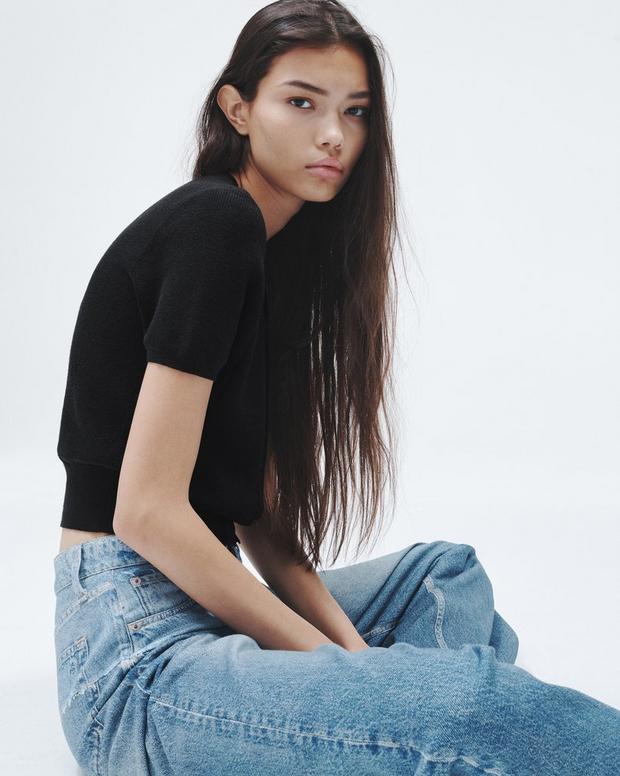 ディナ ショートスリーブ カーディガン