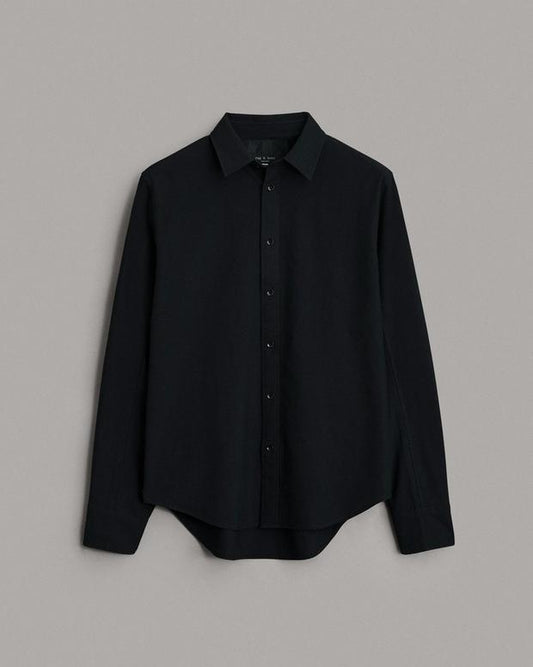 FIT2 エンジニアド オックスフォード シャツ - BLACK