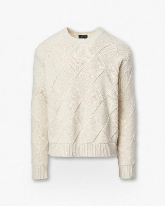 ハンド ニット エントレラック クルー