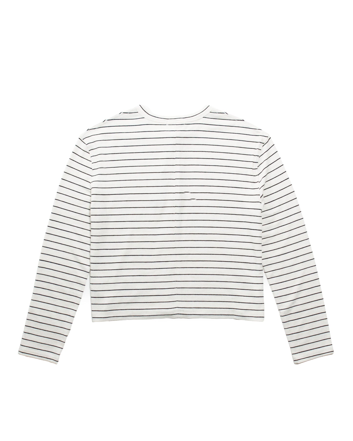 ザ ニット ストライプ ボクシー カーディガン