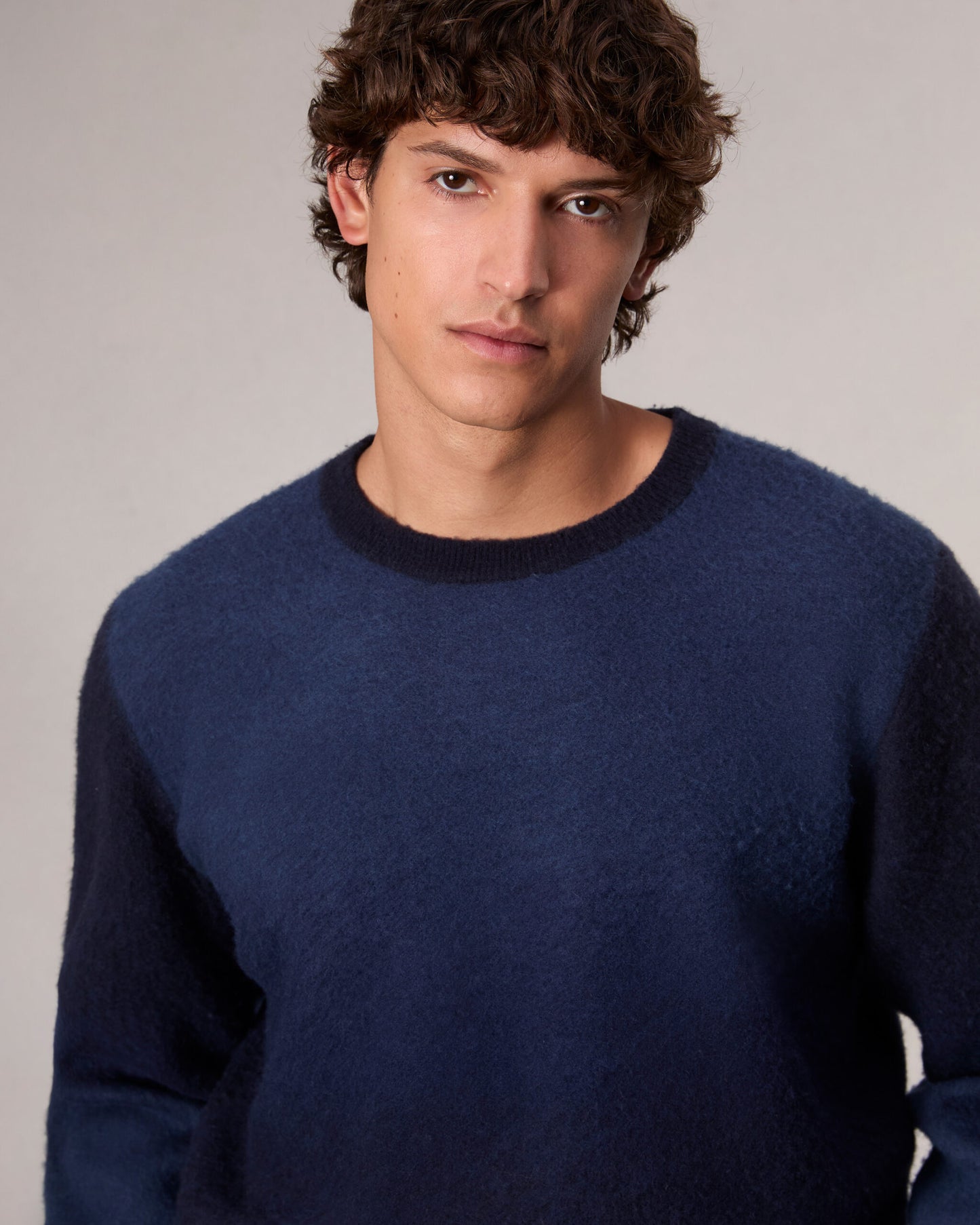 ダウニング カシミア ブレンド クルー