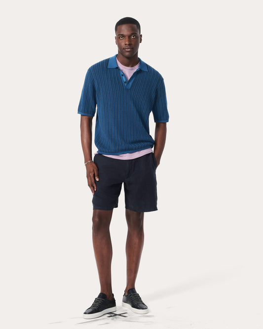 ハーヴィー ガーメント ダイ ポロ - MNLT