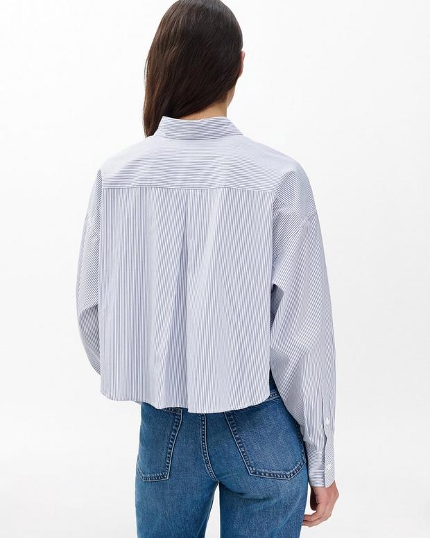 マリン クリップ ストライプ シャツ