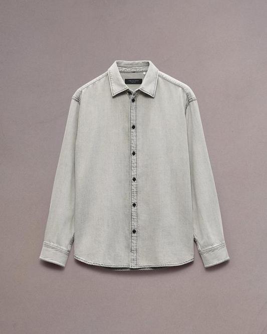 デニム マシュー シャツ - SMOKE