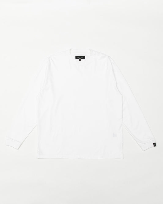 ロング スリーブ クルーネックT – WHITE