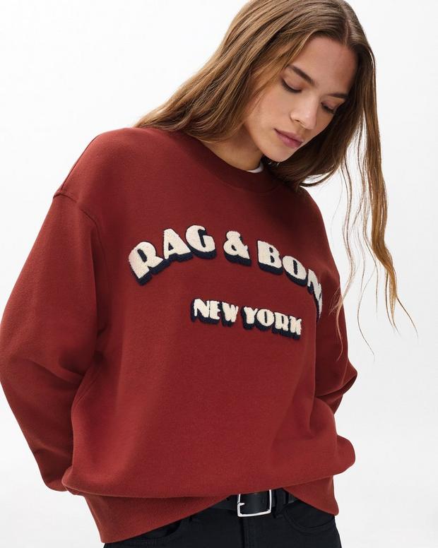 RBNY オーバーサイズ スウェットシャツ - RUBY