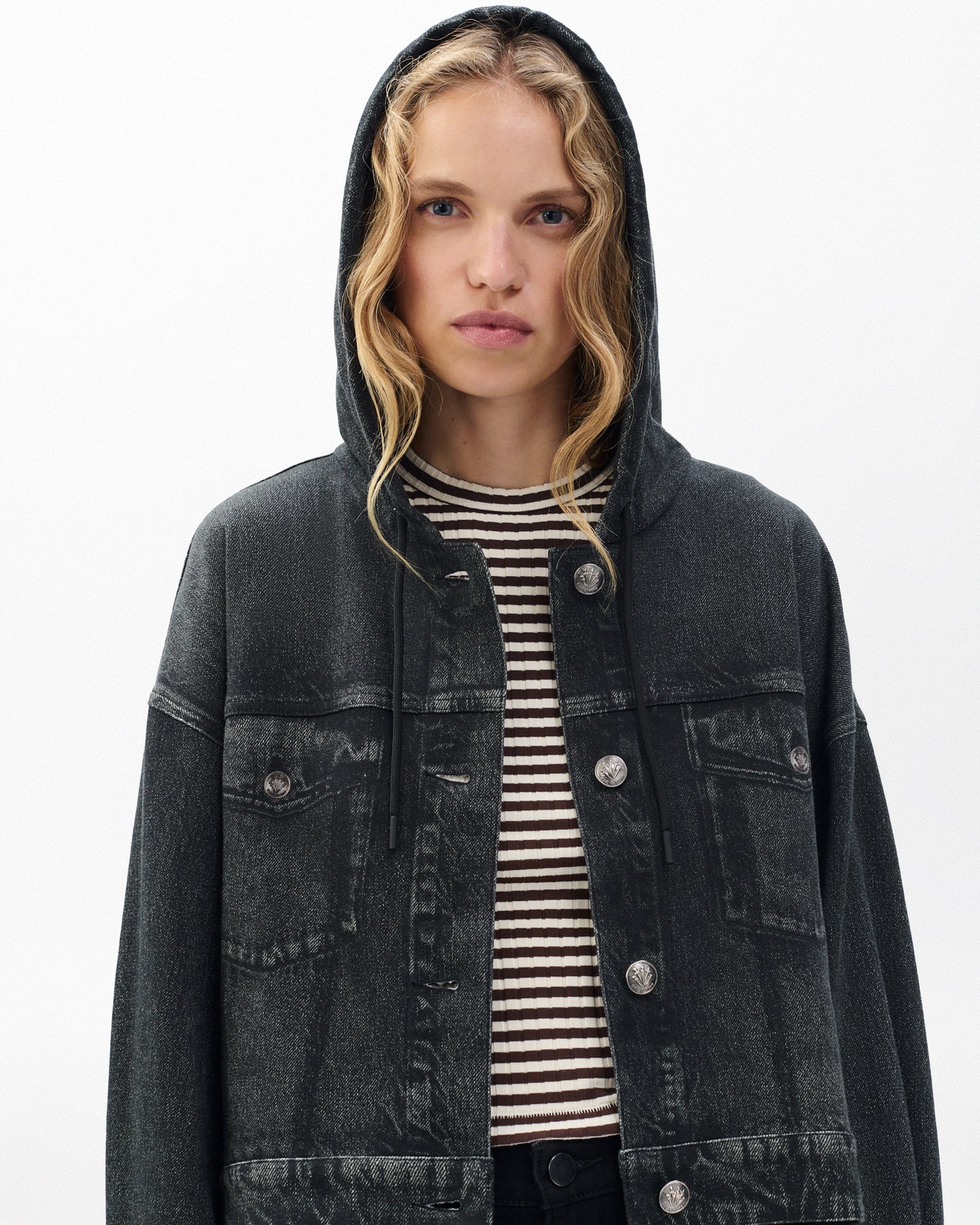 ミラマー テリー フード トラック ジャケット - FABLK