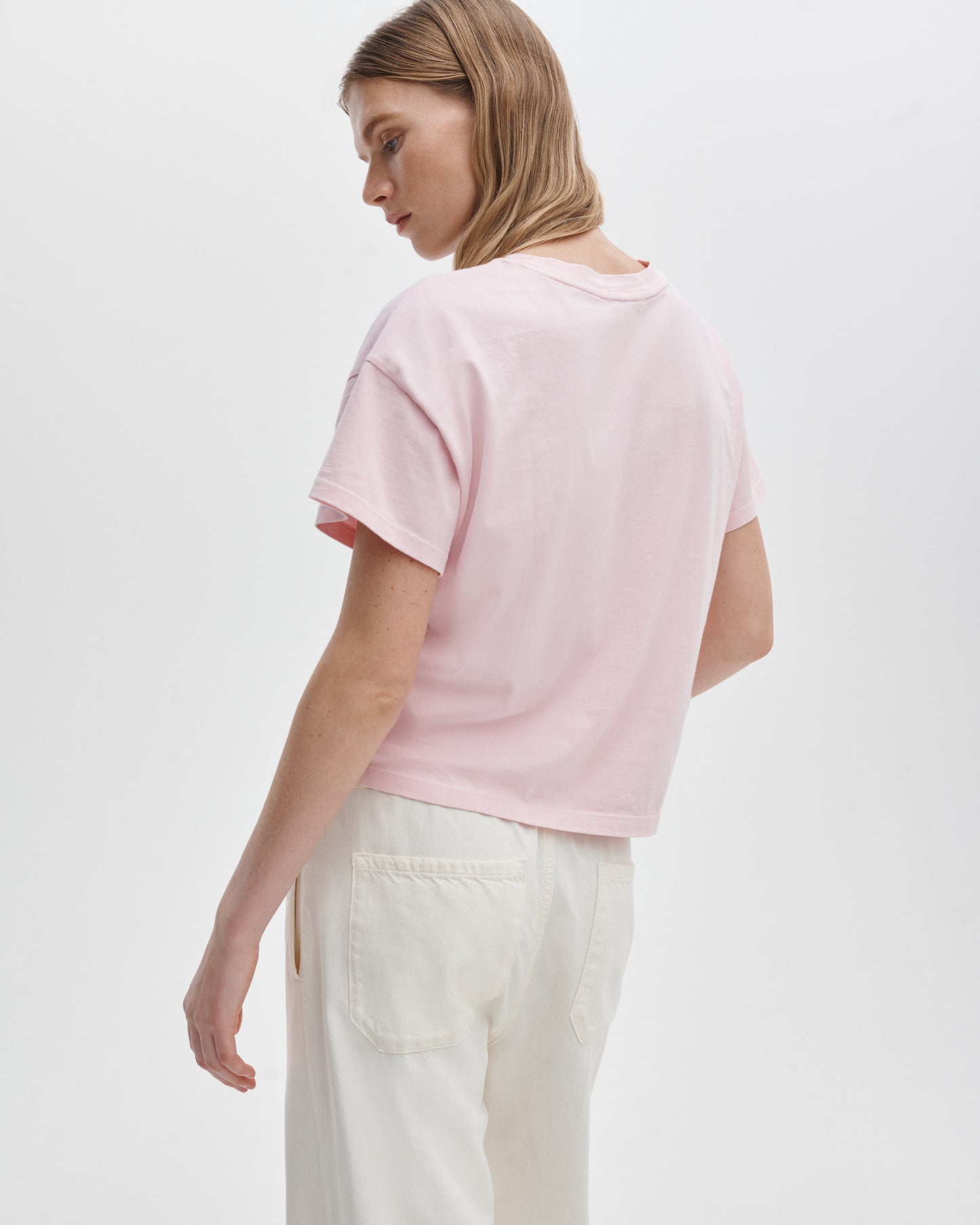 ディストレスド ウォッシュド ケリー ボクシーT