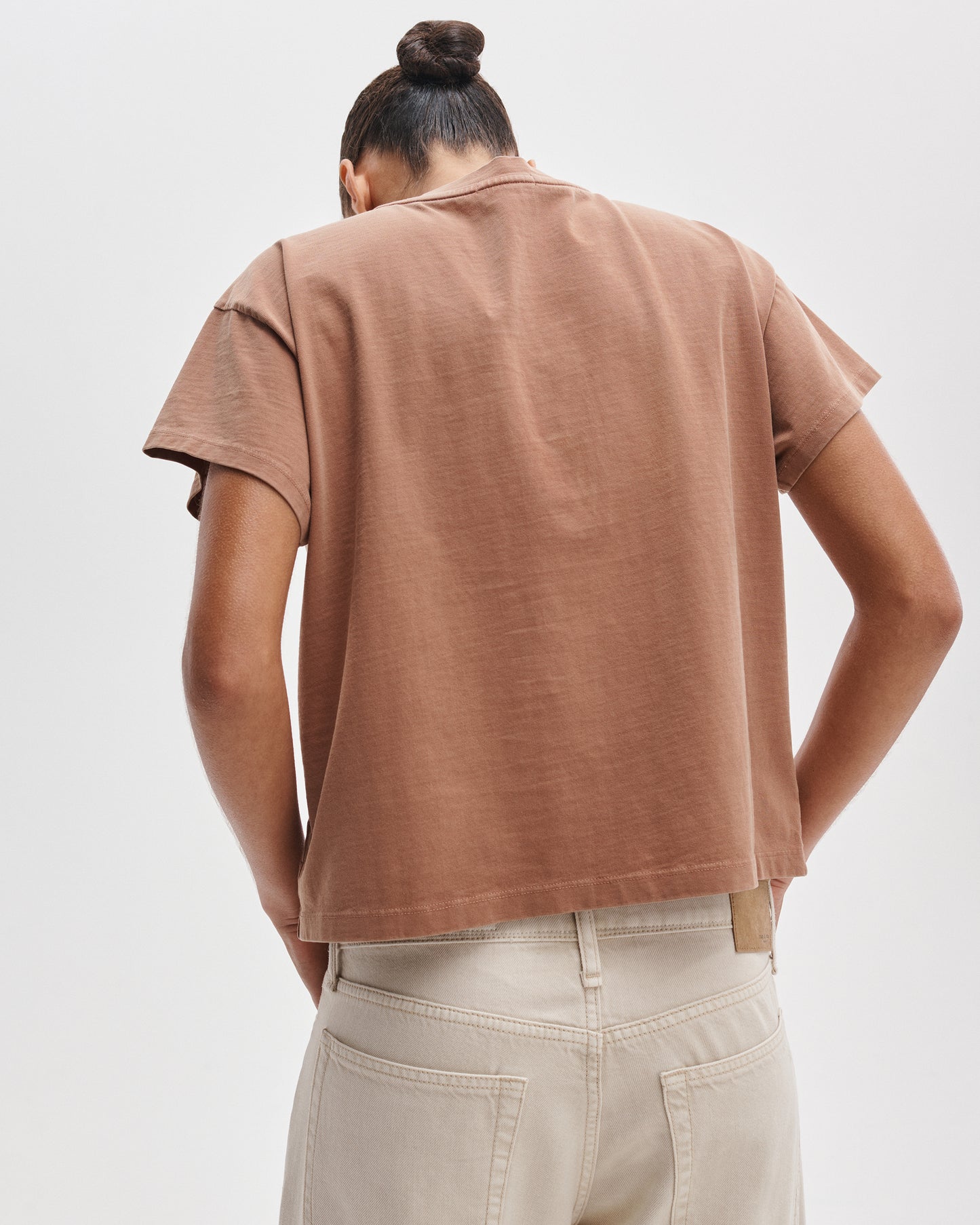 ディストレスド ウォッシュド ケリー ボクシーT