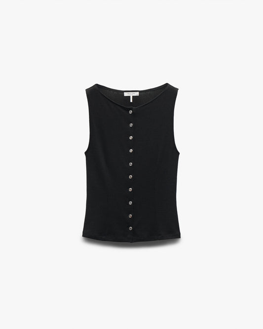 ザ ニット ボートネック タンク