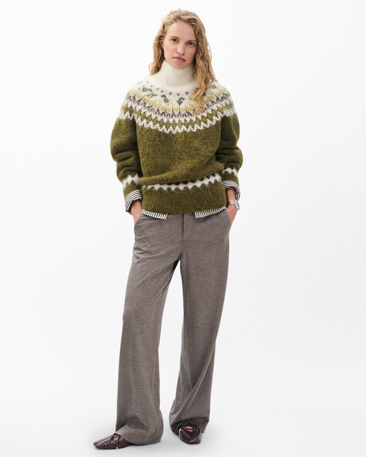 ベス オーバーサイズ フェアー アイル Tネック - ARMMT