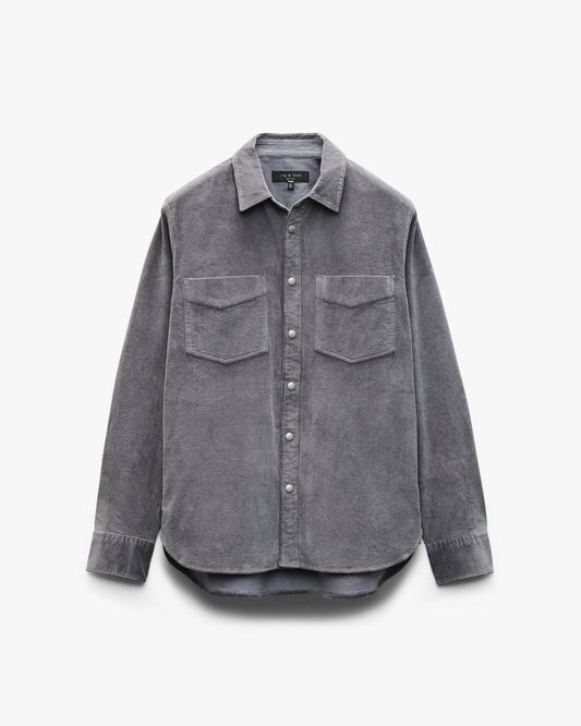 コーデュロイ CPO シャツ - SLATE