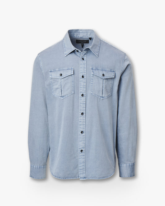 フィンチ ミリタリー シャツ