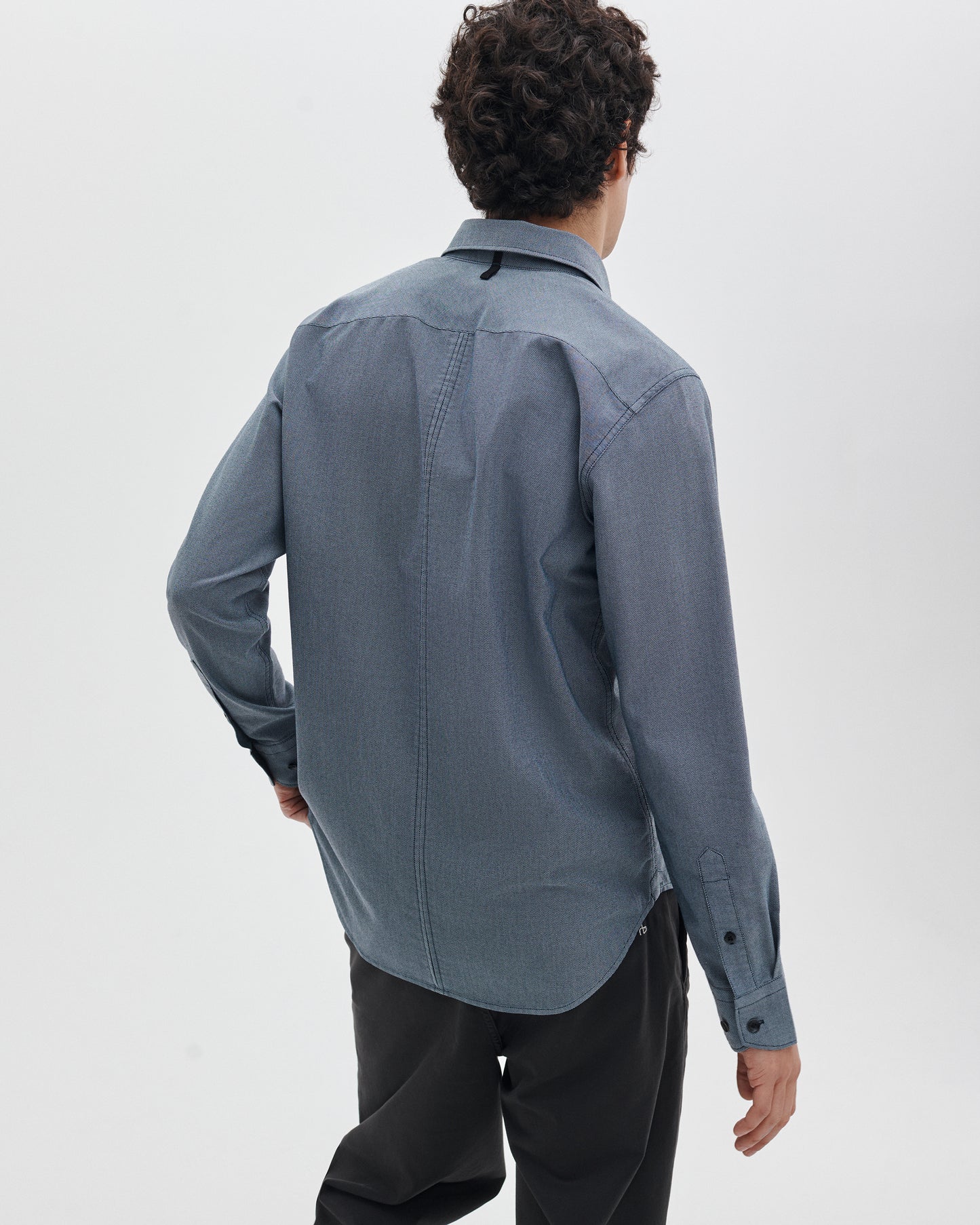 トムリン ストレッチ ドビー シャツ