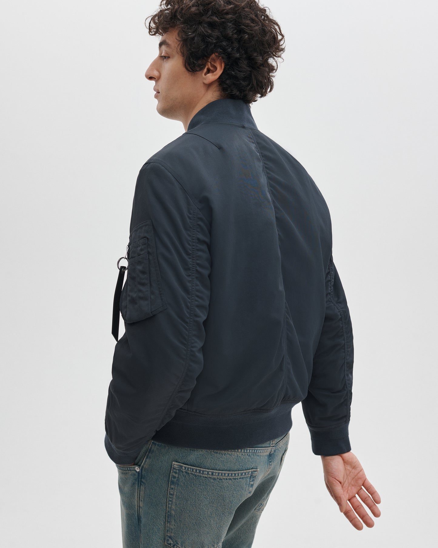 マンストン ナイロン ボンバー