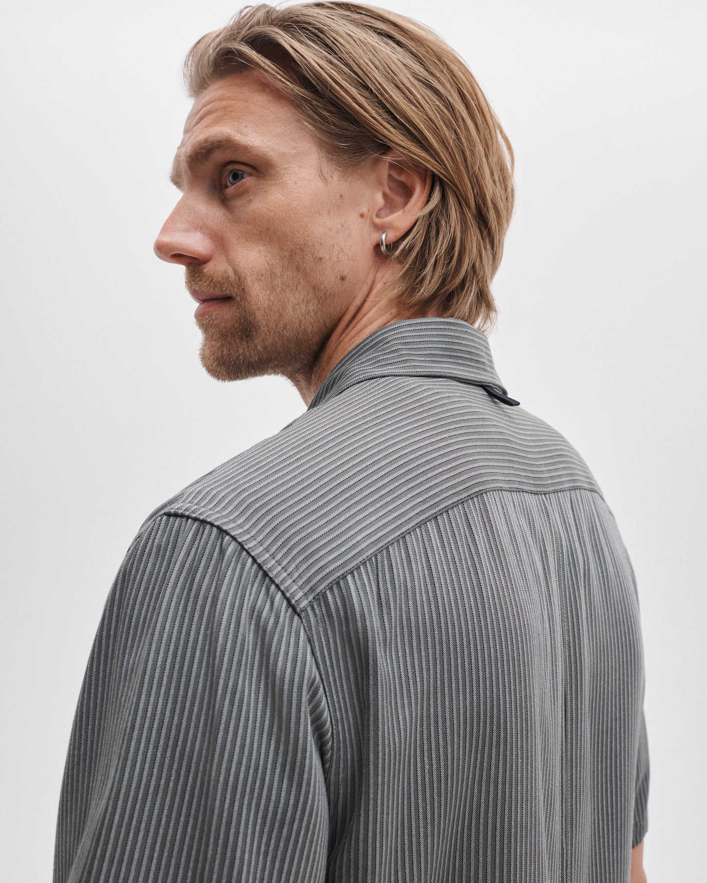 ダルトン ショートスリーブ ジャガード シャツ