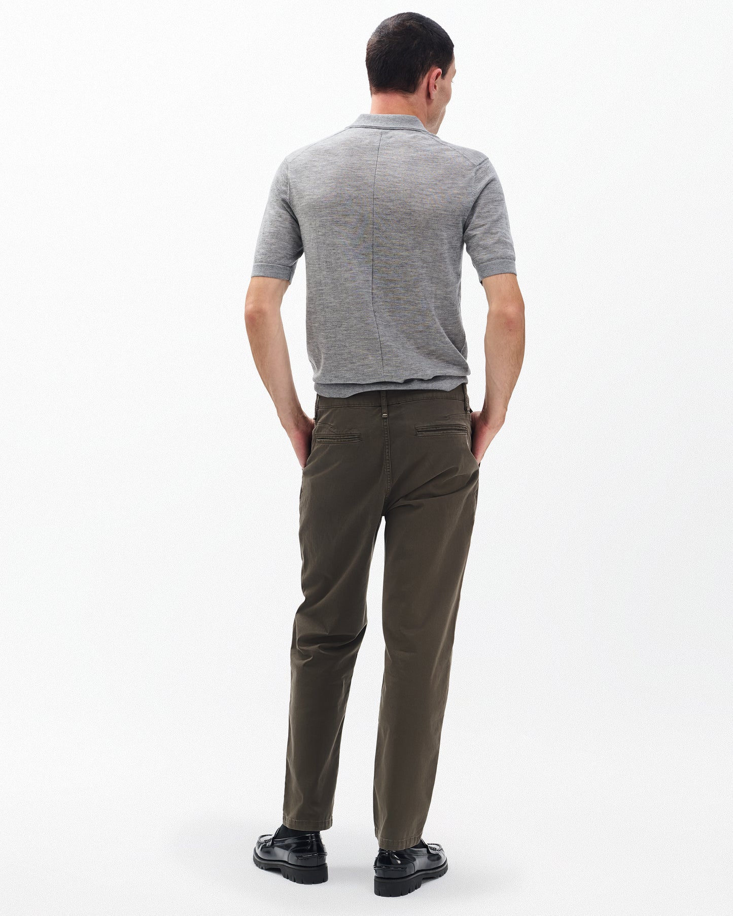 エバン プリーツ チノ