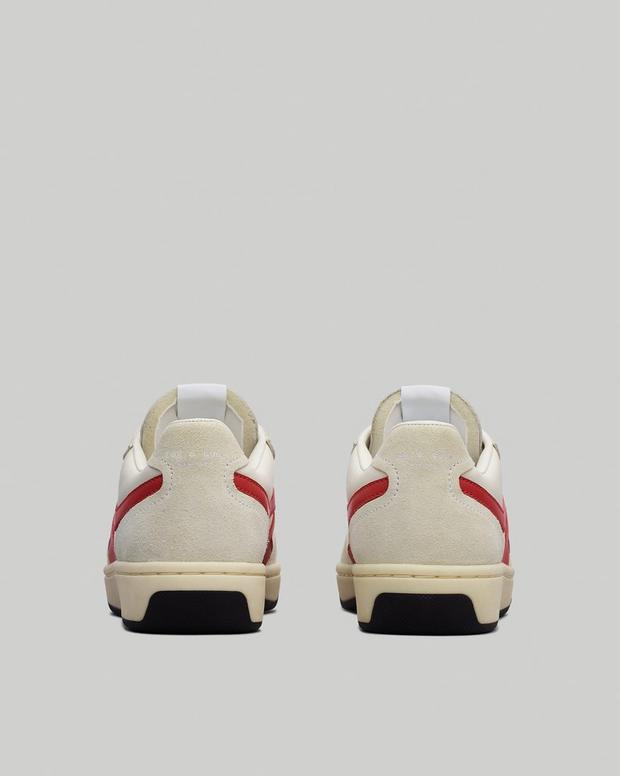レトロ コート スニーカー - OFFWHT/RED