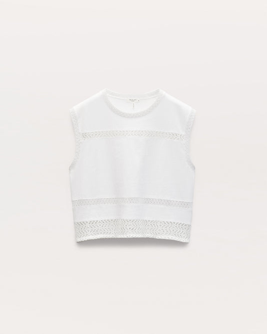 ロージー マッスル タンク - WHITE