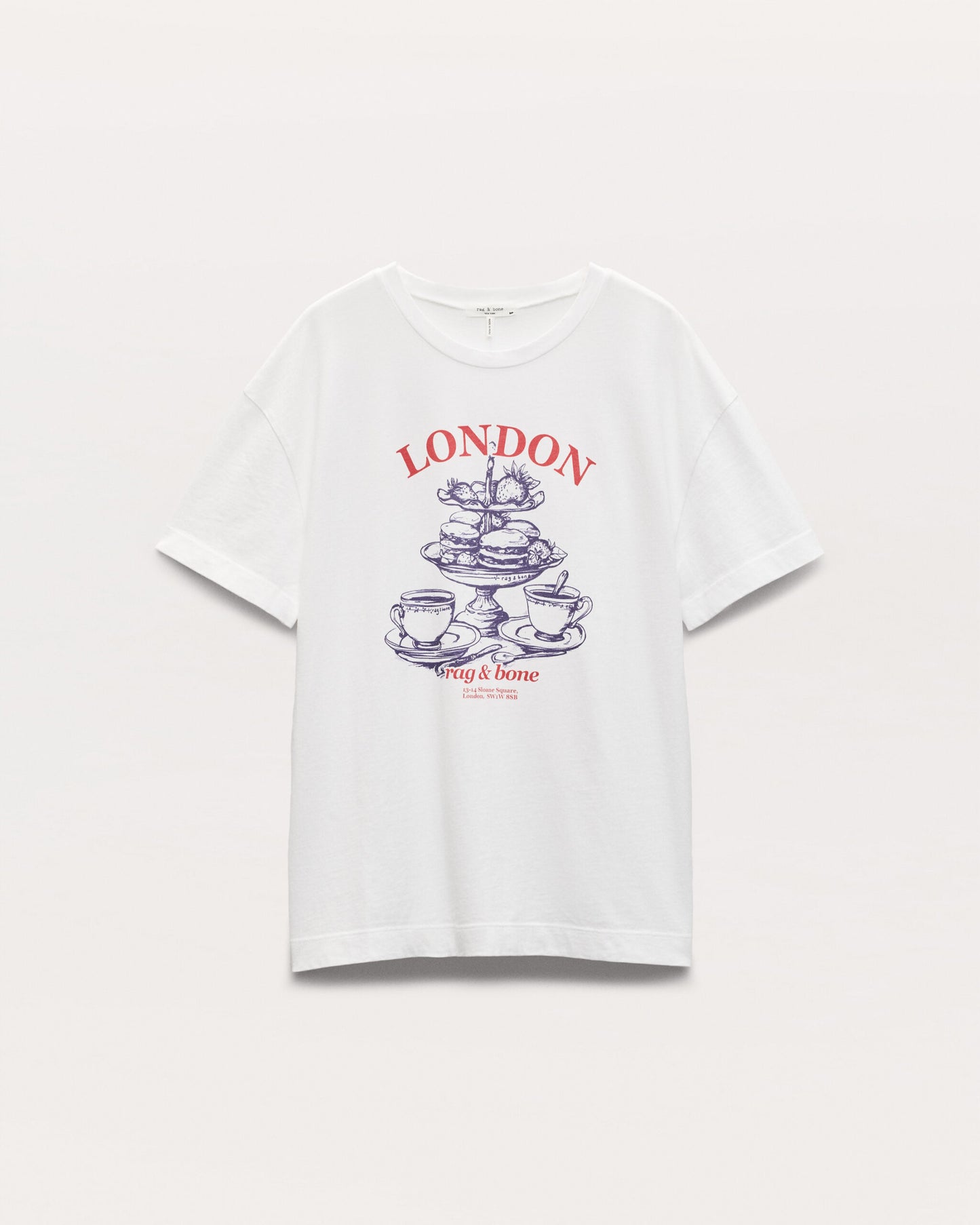 RB ロンドン ボーイフレンドT - WHITE
