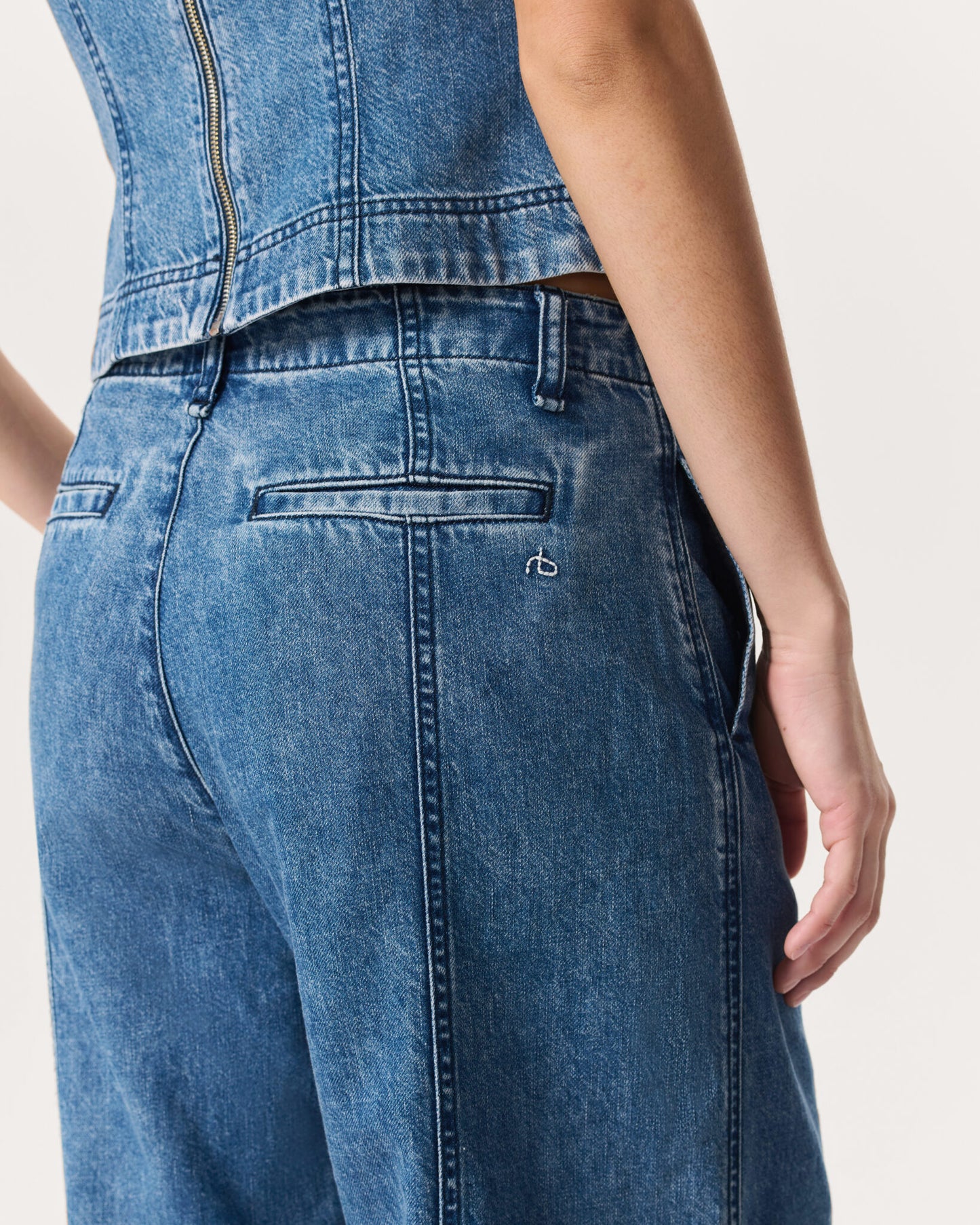 フェザーウェイト アリアナ クロップド パラッツォ