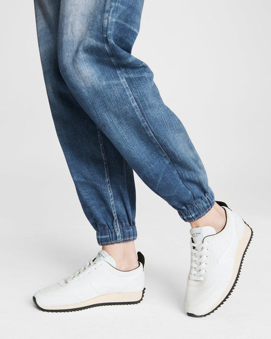 レトロ ランナー - ANTIQUE WHITE SUEDE