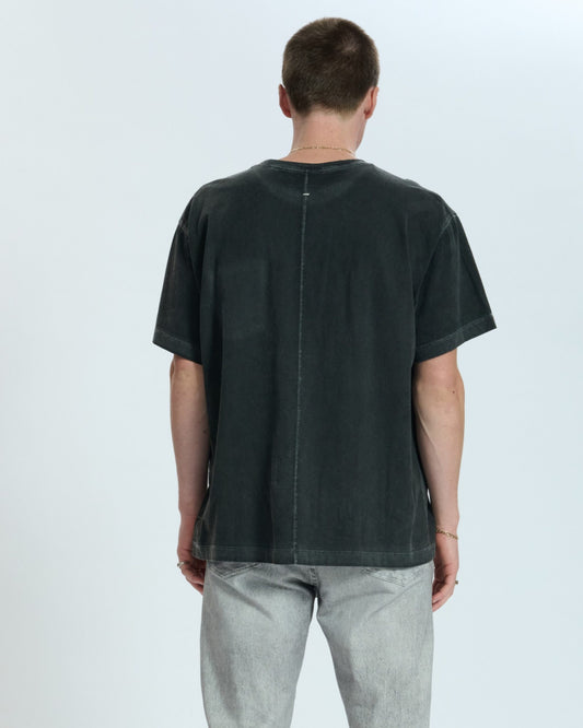 ディーコン オーバープリントT - BLACK