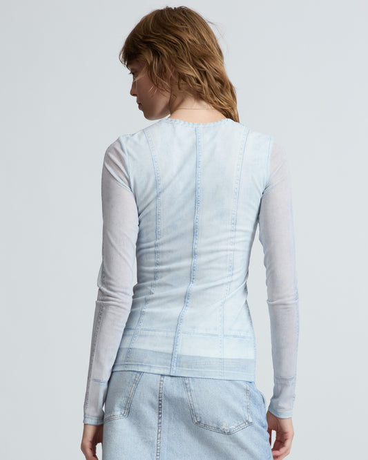 ミラマー メッシュ ロングスリーブ - ALIAH