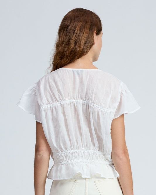 ヴァレンティナ トップ - WHITE