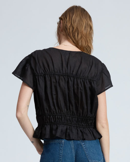 ヴァレンティナ トップ - BLACK