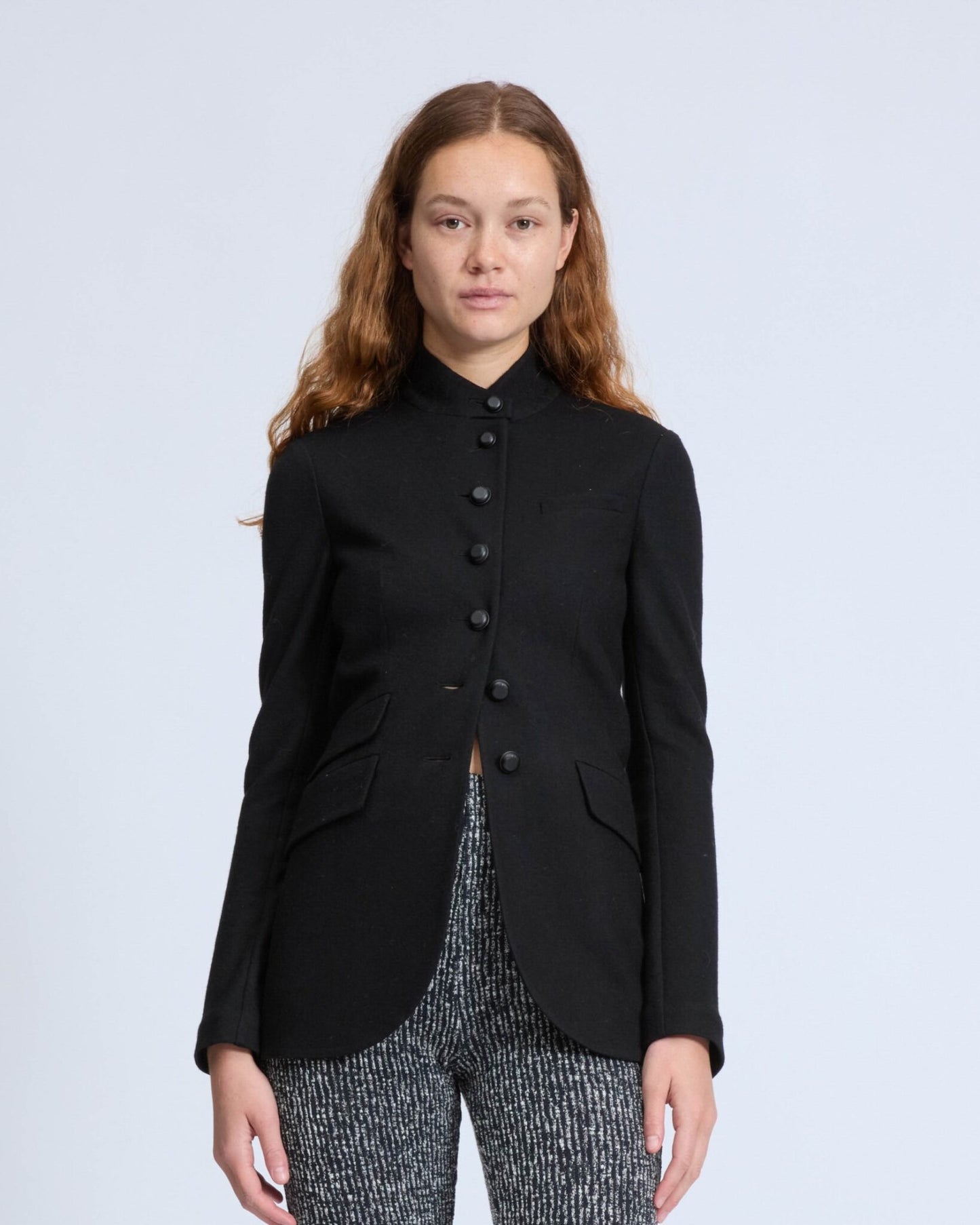 スレ―ド ロング ジャパニーズ ウール ブレザー