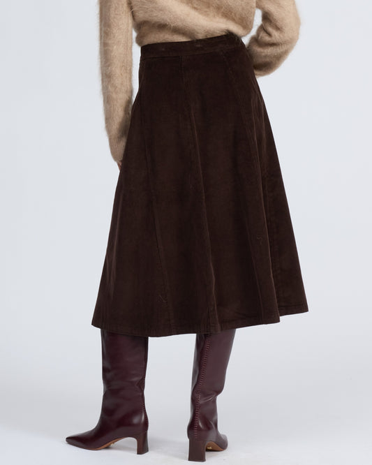 メロディー スカート コーデュロイ - DBRWN