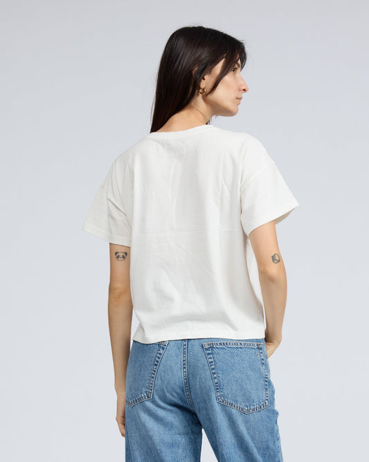 フローラル カットアウト ケリー ボクシーT