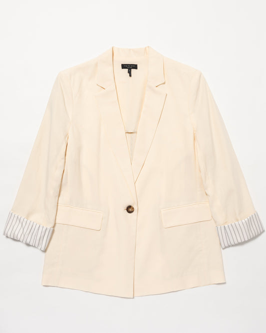 ジェニー　リネン　ブレザー