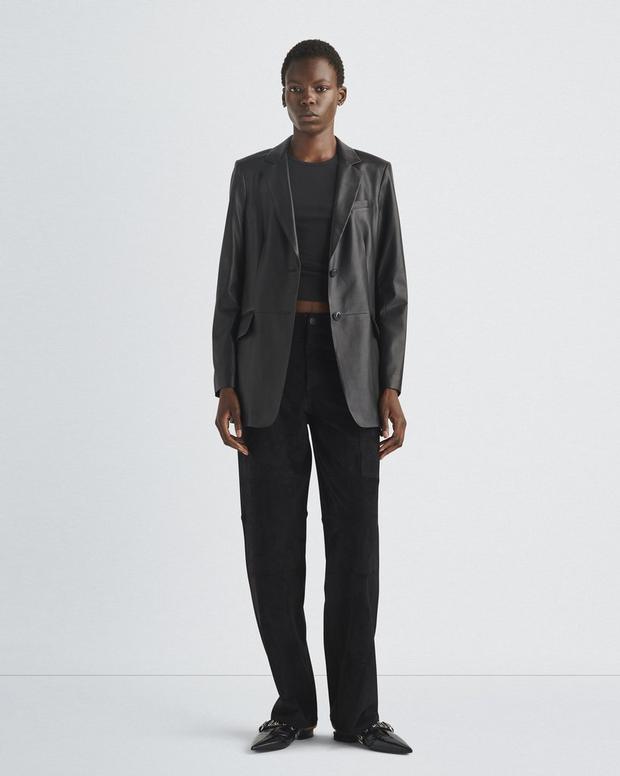 チャールズ　レザー　ブレザー