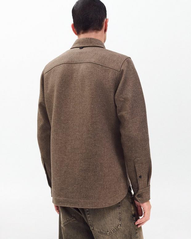 チェルシー　ウール　シャツジャケット