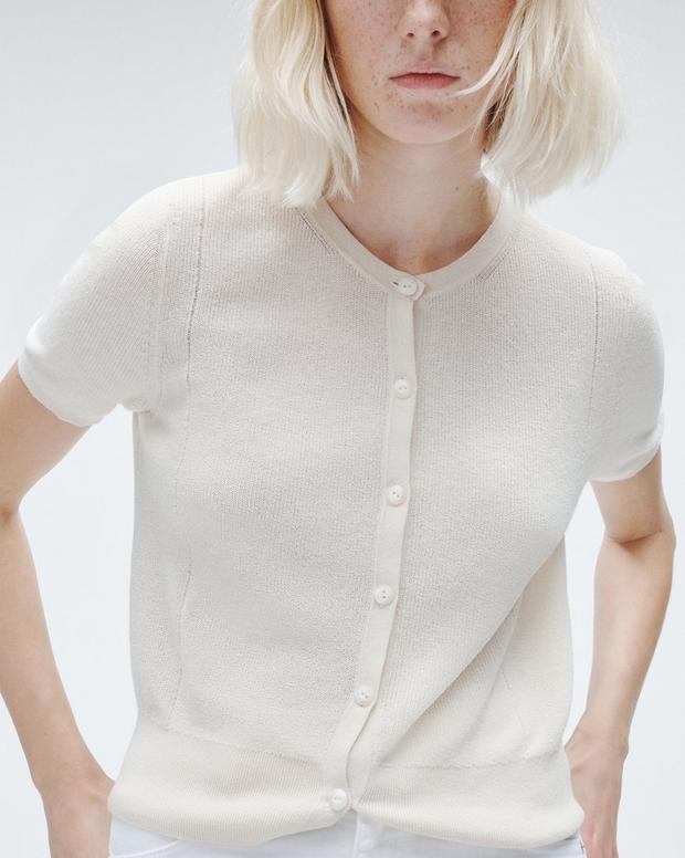 ディナ　ショートスリーブ　カーディガン