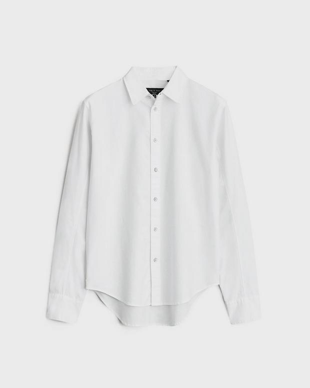 FIT2  エンジニアド　オックスフォード　シャツ - WHITE