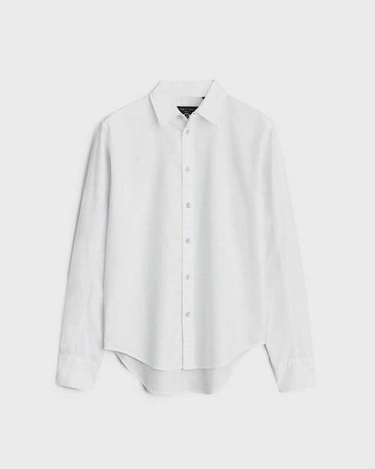 FIT2  エンジニアド　オックスフォード　シャツ - WHITE
