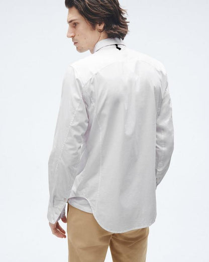 FIT2  エンジニアド　オックスフォード　シャツ - WHITE