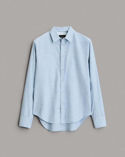 FIT2  エンジニアド　オックスフォード　シャツ - BLUE OXFORD