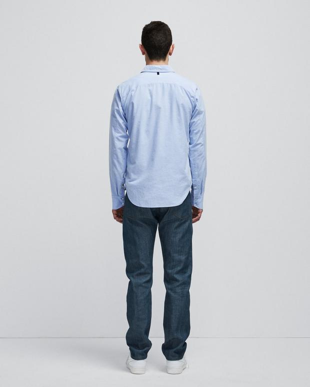 FIT2  エンジニアド　オックスフォード　シャツ - BLUE OXFORD