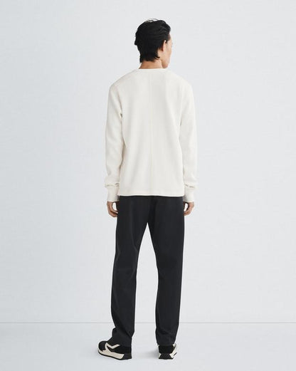 ガーメント　ダイ　ワッフル　ヘンリー - IVORY