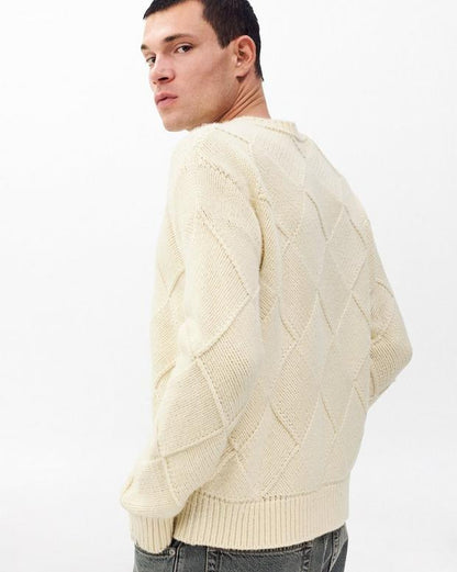 ハンド　ニット　エントレラック　クルー