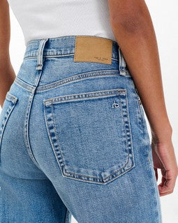 ハーロウ　ミッドライズ　アンクル　ストレート