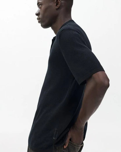 ハーヴィー　ニット　ポロ