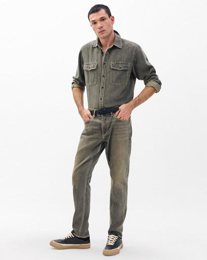 インフューズ　デニム　ジャック　シャツ