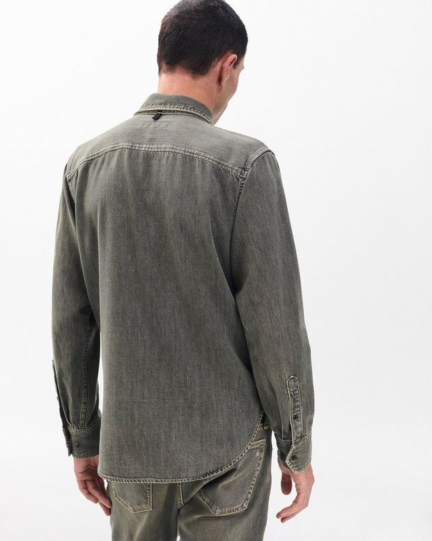 インフューズ　デニム　ジャック　シャツ