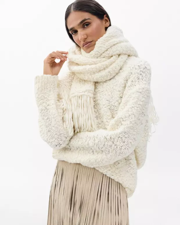 ルイーザ　スカーフ　ロングスリーブ