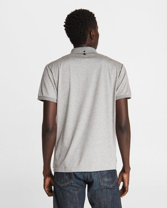 ショートスリーブ　インターロック　ポロ - HTRGRY